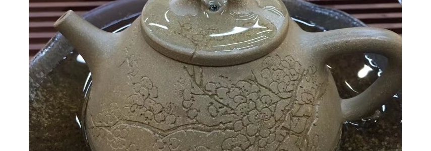 徐燕大师少有的紫砂石瓢